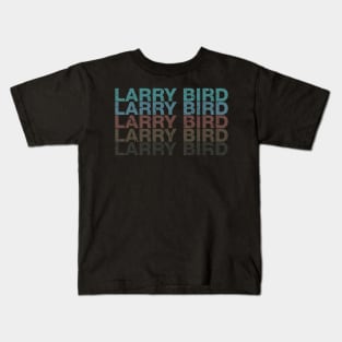 Vintage Proud Name Larry Sports Birthday Retro Kids T-Shirt